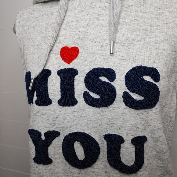 ZOE Karssen Miss You Sleeveless Hoodie S - Picture 3 of 10